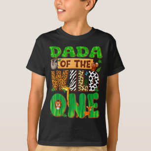 Dada Of The Wild One Birthday Family Matching Part T-Shirt