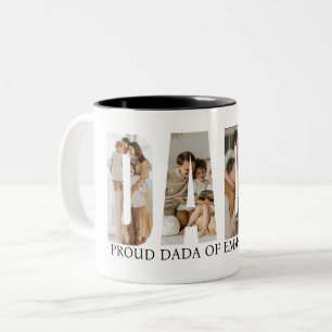 Dada Photo Collage Mug for Father's day