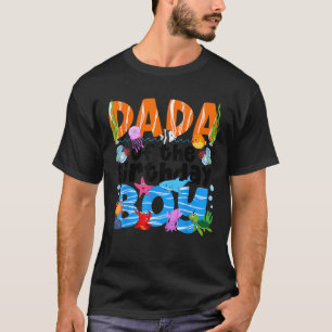 Dada Under Sea Birthday Party Boys Ocean Sea Anima T-Shirt