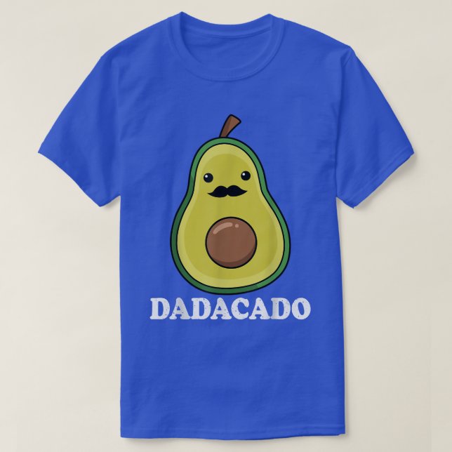 Dadacado Matching Men Avocado for Father  T-Shirt (Design Front)