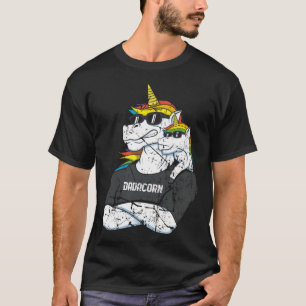 Dadacorn  Fathers day Unicorn Dad   Unicorn T-Shirt