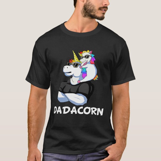 DADACORN funny Fathers day gift t-shirt for men (Front)