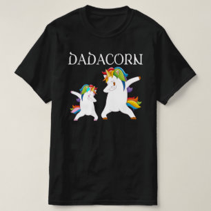 dadacorn funny unicorn dad father's day gifts T-Shirt
