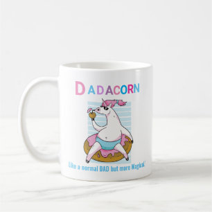 DADacorn like a Normal DAD but more Magical FUNNY Coffee Mug
