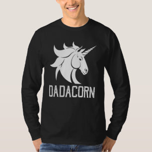 Dadacorn - Magical Rainbow Unicorn Horse Family - T-Shirt