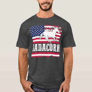 Dadacorn Magical Rainbow Unicorn & Horse Family T-Shirt