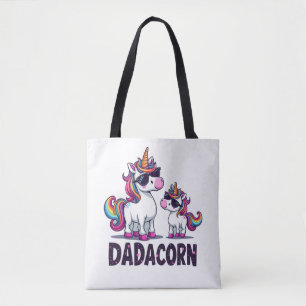 Dadacorn - The Magical Unicorn Dad Tote Bag