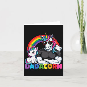 Dadacorn Unicorn Card