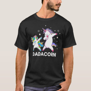 Dadacorn Unicorn Father's Day Dadacorn Fatherly T-Shirt