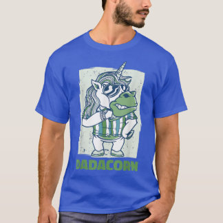 Dadacorn with a Unicorn for Father's Day  T-Shirt
