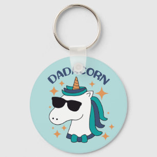 Dadacorn With Sunglasses Key Ring