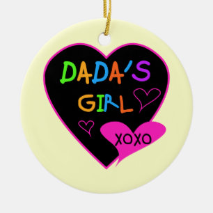 Dada's Girl T-Shirt, Mug, Button, Magnet, More Ceramic Tree Decoration