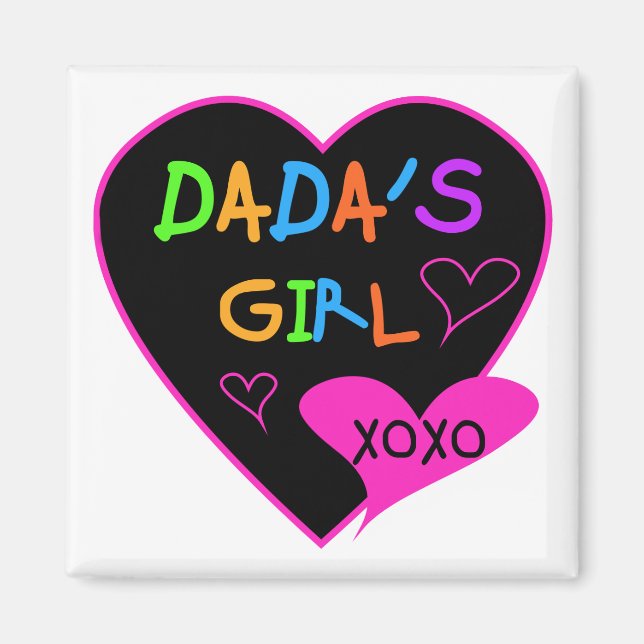 Dada's Girl T-Shirt, Mug, Button, Magnet, More Magnet (Front)
