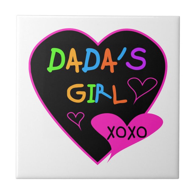 Dada's Girl T-Shirt, Mug, Button, Magnet, More Tile (Front)