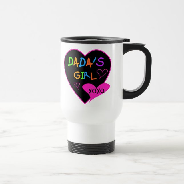 Dada's Girl T-Shirt, Mug, Button, Magnet, More Travel Mug (Right)
