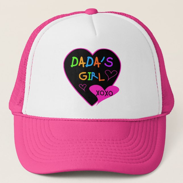 Dada's Girl T-Shirt, Mug, Button, Magnet, More Trucker Hat (Front)
