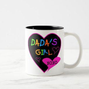 Dada's Girl T-Shirt, Mug, Button, Magnet, More Two-Tone Coffee Mug