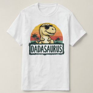 Dadasaurus Dinosaur Dad Dada Saurus Father's Day T-Shirt