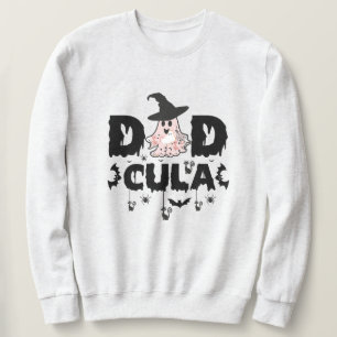 Dadcula Funny Dad halloween Sweatshirt