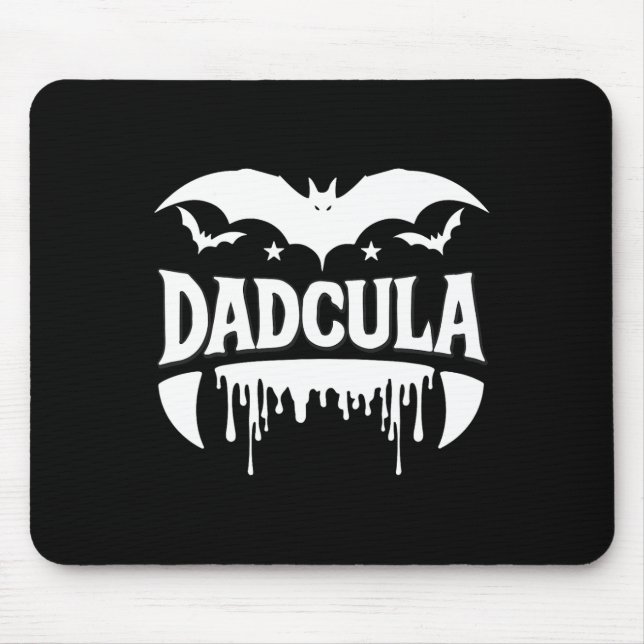 Dadcula Halloween Bat Vampire Fangs Flowing Effect Mouse Mat (Front)