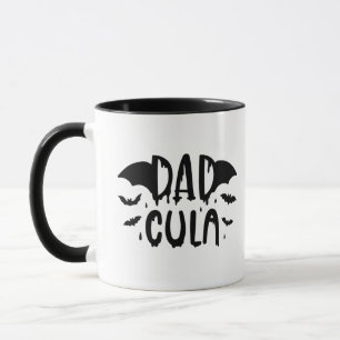 Dadcula Halloween Couple Funny Family Mug