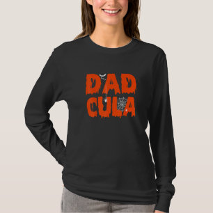 Dadcula Halloween Dad Dracula Costume Momster Matc T-Shirt