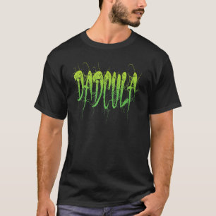 Dadcula Halloween Dad Dracula Costume Momster Matc T-Shirt
