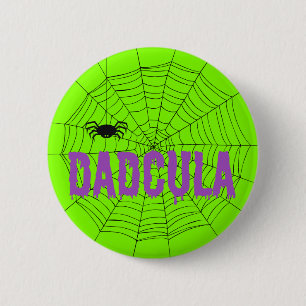 Dadcula Purple Dripping Font Spider Web Button