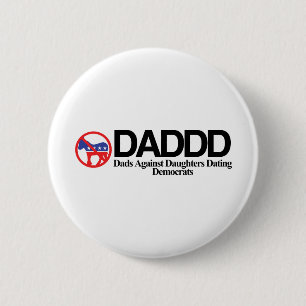 DADDD 6 CM ROUND BADGE