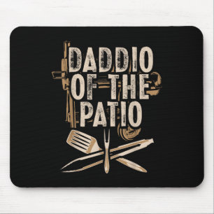 Daddio Of The Patio Dad Bbq Grilling Smoking Meat Mouse Mat