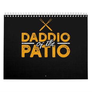 Daddio Of The Patio Funny Grill BBQ Calendar