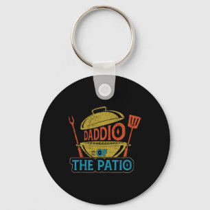 Daddio Of The Patio Vintage Bbq Grill Rbecue Fathe Key Ring