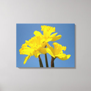 Daddofil Flowers Canvas prints Blue Sky