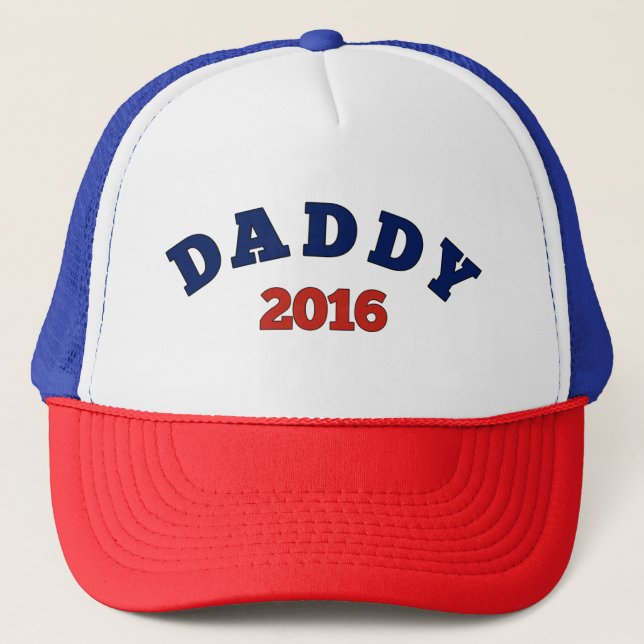 Daddy 2016 trucker hat (Front)