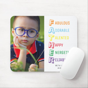 DADDY acronym, with photo Mouse Pad