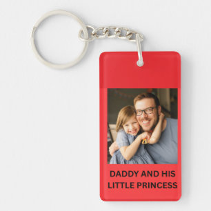 DADDY AND HIS LITTLE PRINCESS KEY RING