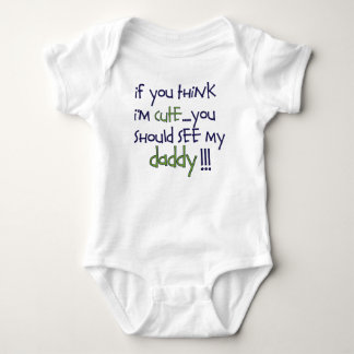 daddy baby bodysuit