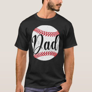 Daddy Baseball Graphic Matching Family Fathers Day T-Shirt
