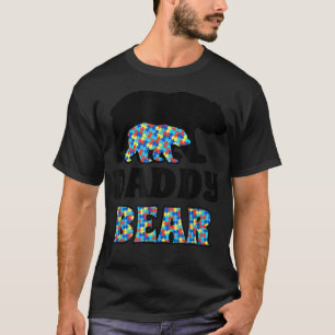 Daddy Bear Autism Awareness  T-Shirt