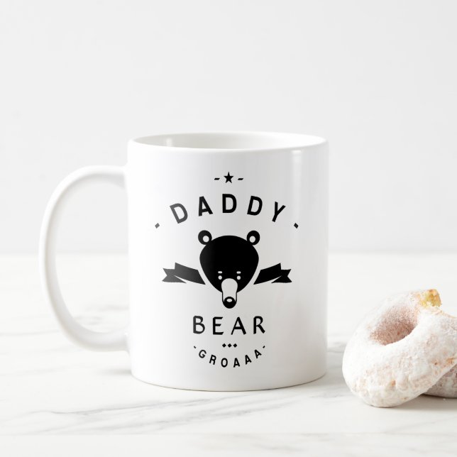 Daddy bear coffee mug (With Donut)