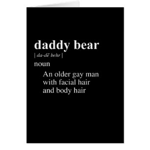 DADDY BEAR DEFINITION