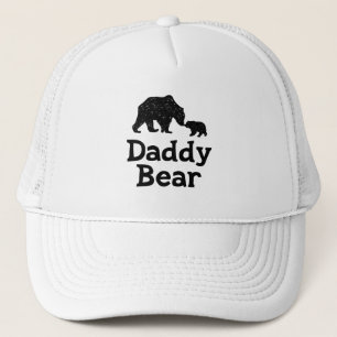 Daddy Bear Fathers Day Dad Gift Trucker Hat