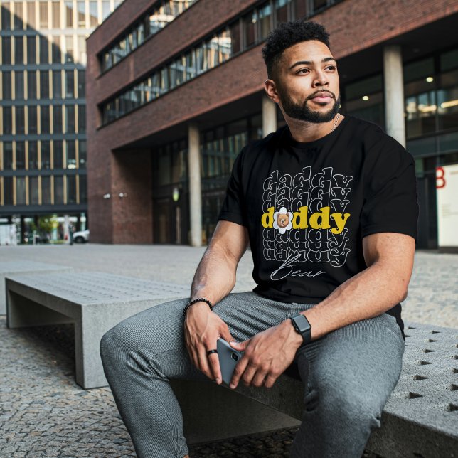 Daddy Bear, Gifts For Dad, Happy Father’s Day  T-Shirt (Creator Uploaded)