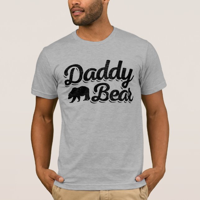 Daddy Bear Light Colour T-Shirt (Front)