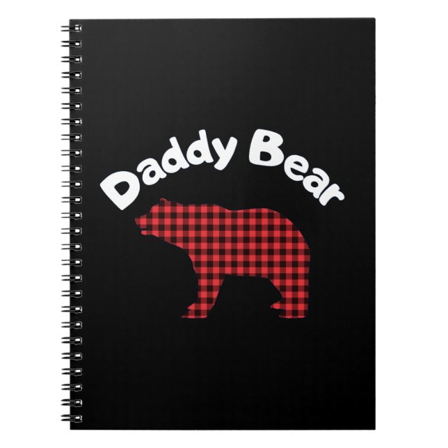 DADDY BEAR NOTEBOOK (Front)