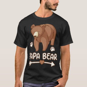 daddy bear t shirt for papa, daddy bear mens shirt
