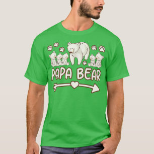 daddy bear tshirts for papa, mens 5 cubs t shirts