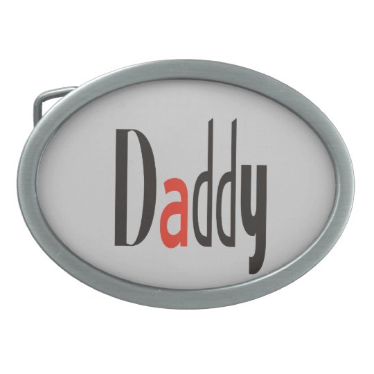 daddy belt buckle
