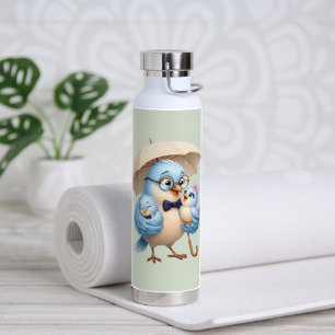 Daddy Bird Family Sports Bottle