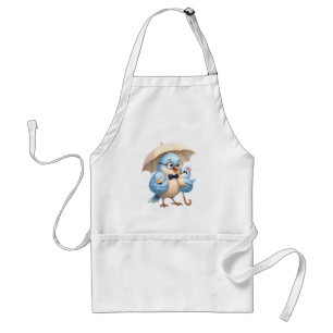 Daddy Bird Kitchen Apron Dad Chef Gift